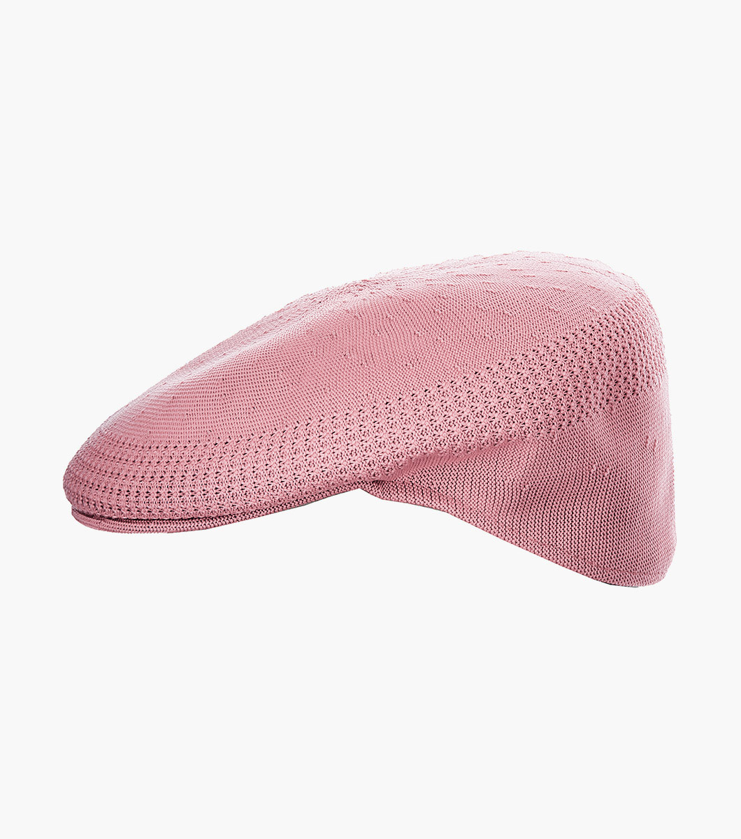 Jameson Flat Cap in Pink Rotate View