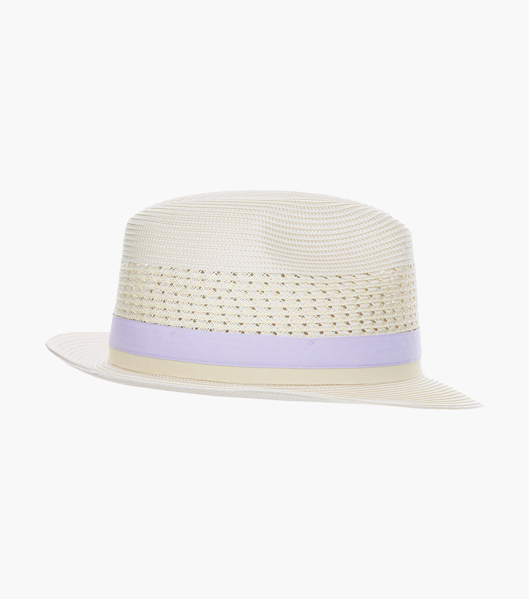 Tyce Fedora in Lavender Rotate View