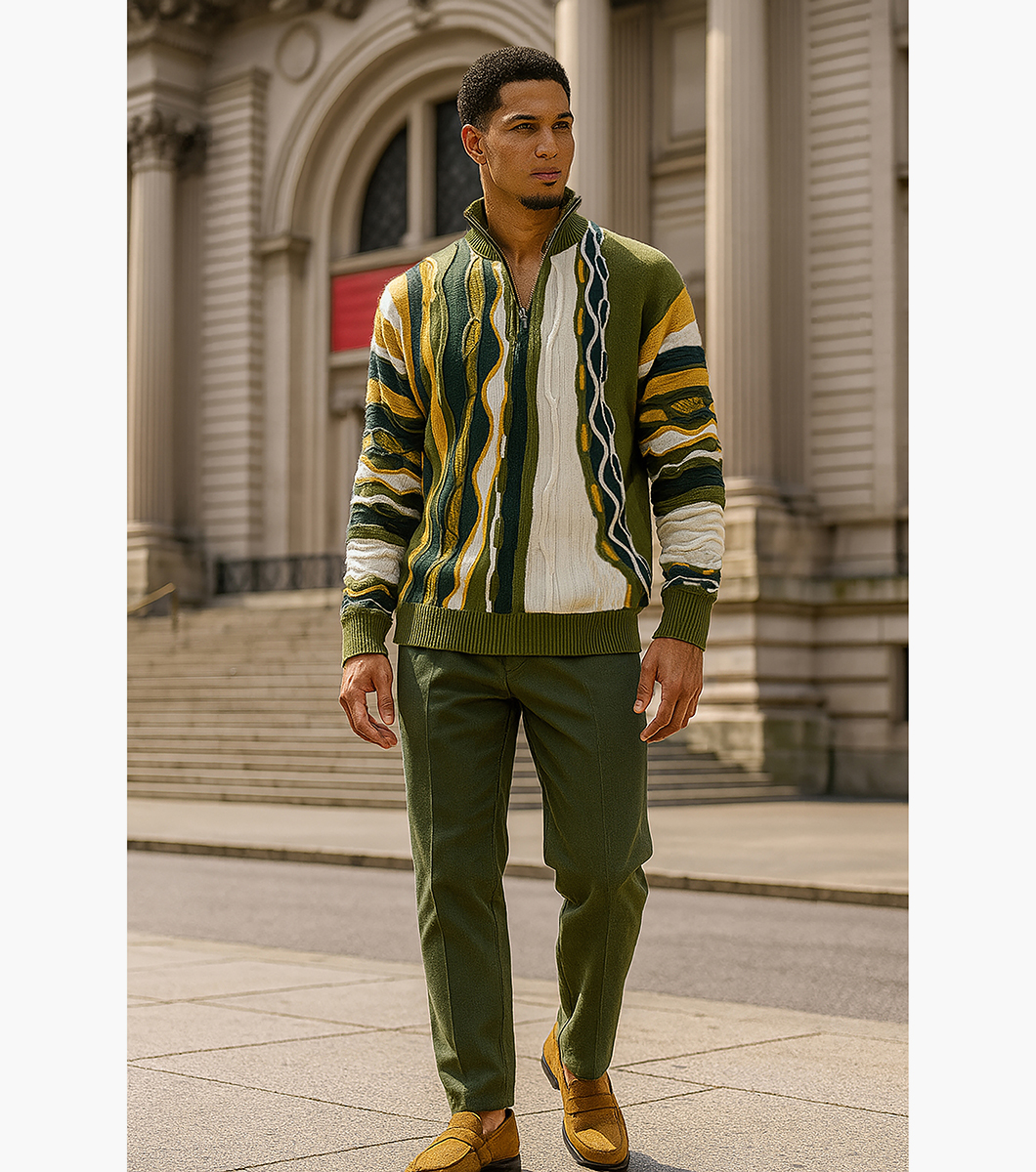 Conrad in Olive Rotate View