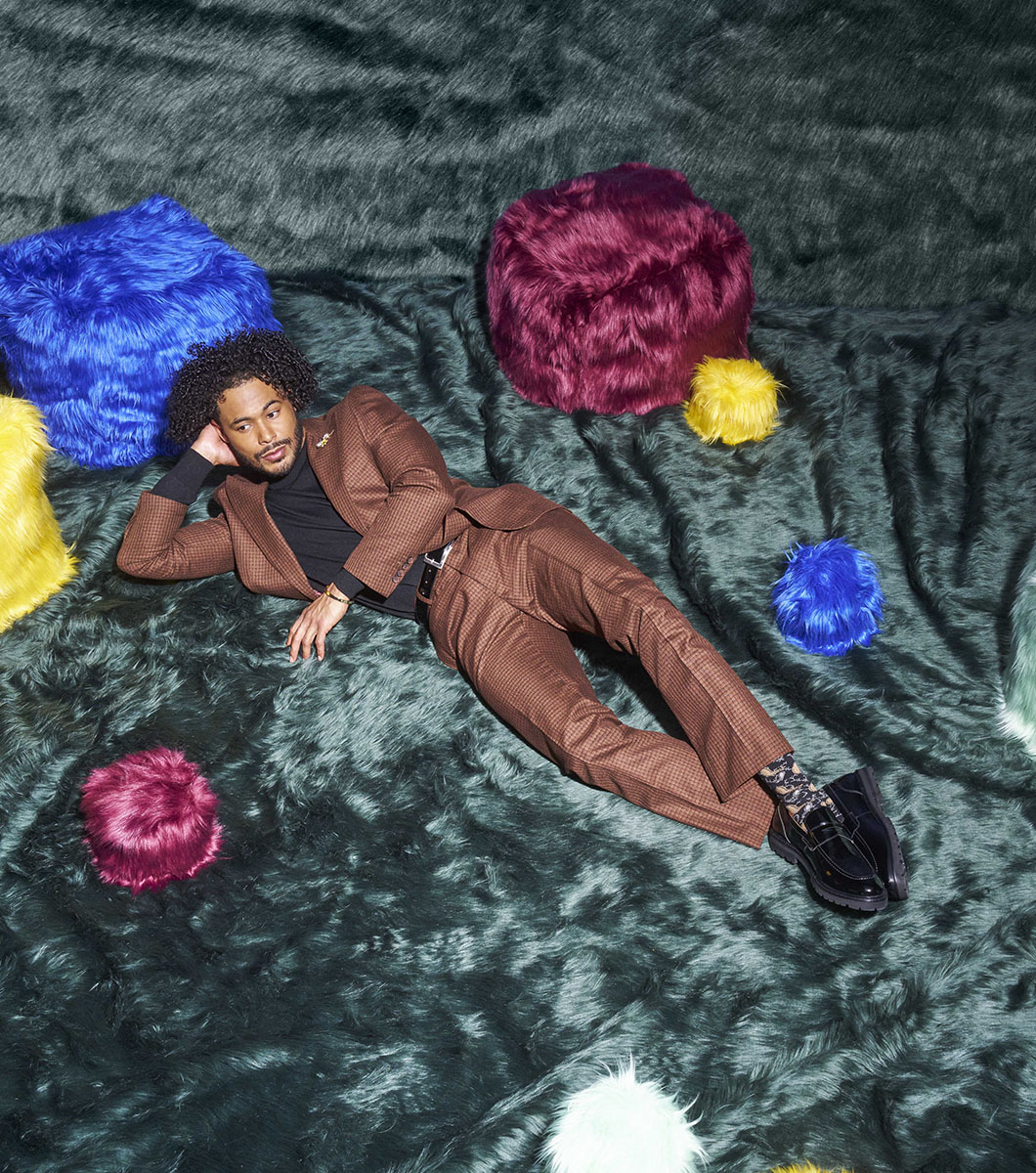 Delgado in Brown Rotate View