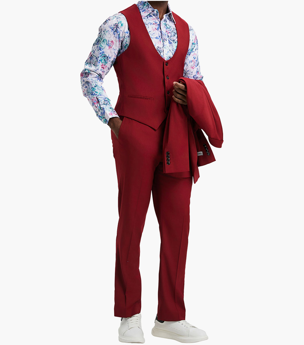 Suits in Red Rotate View