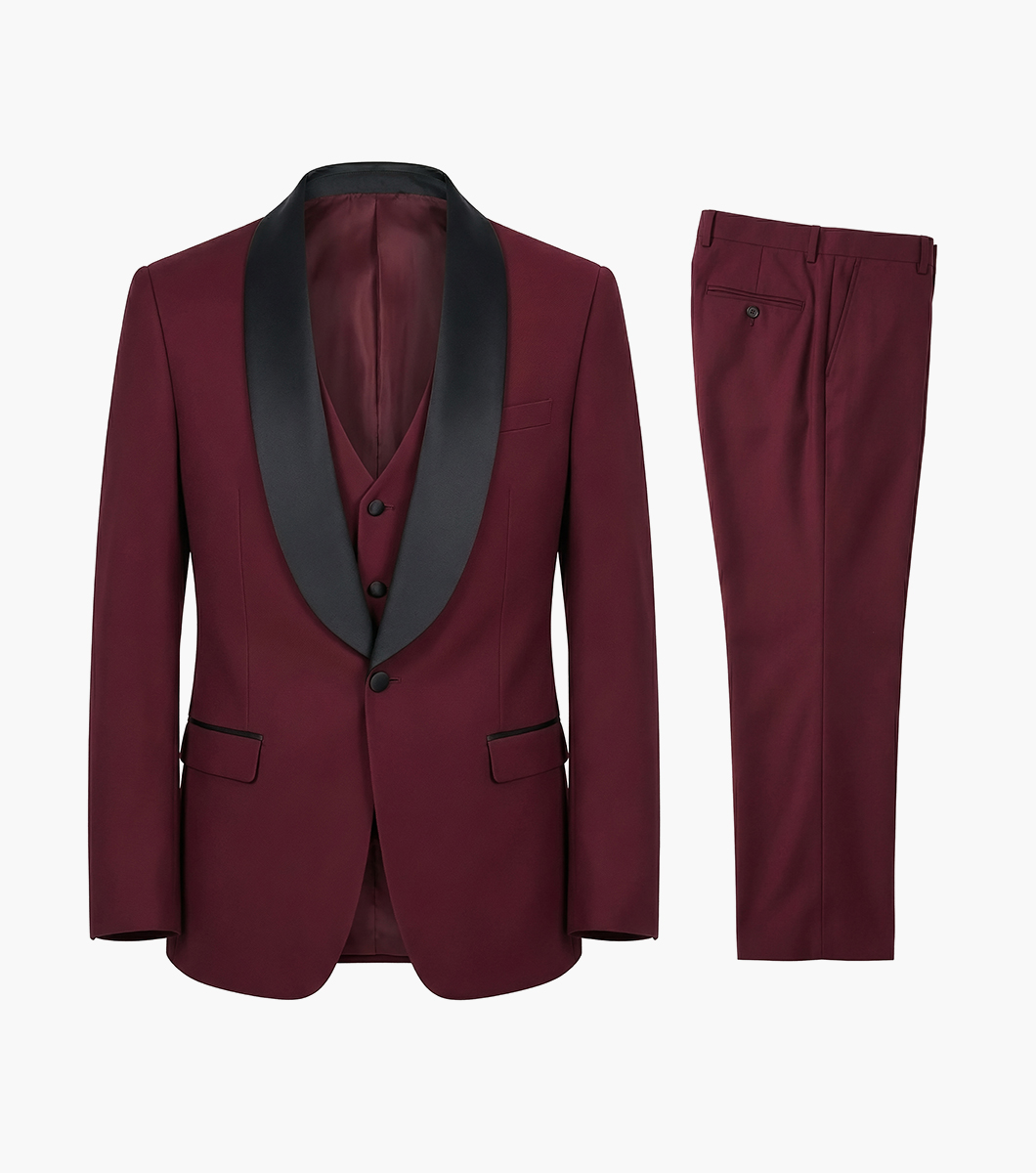 Calloway in Burgundy Rotate View