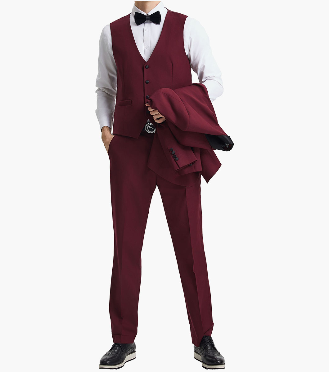 Calloway in Burgundy Rotate View