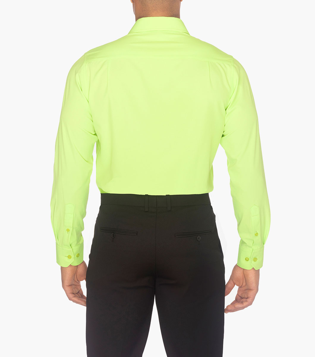 Sandee Dress Shirt in Green Rotate View