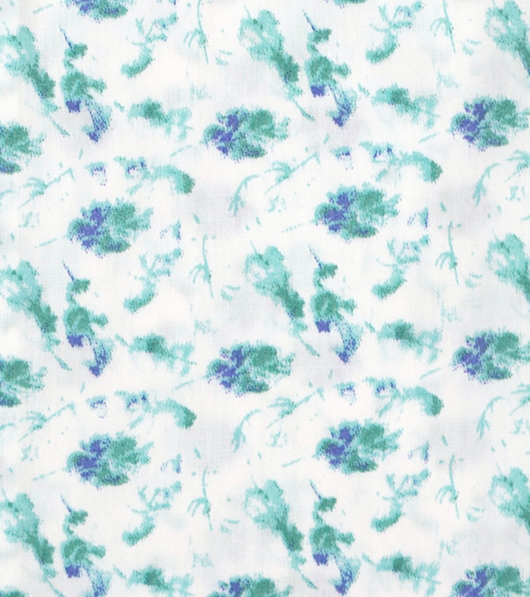 Shanahan Dress Shirt in White Multi Rotate View