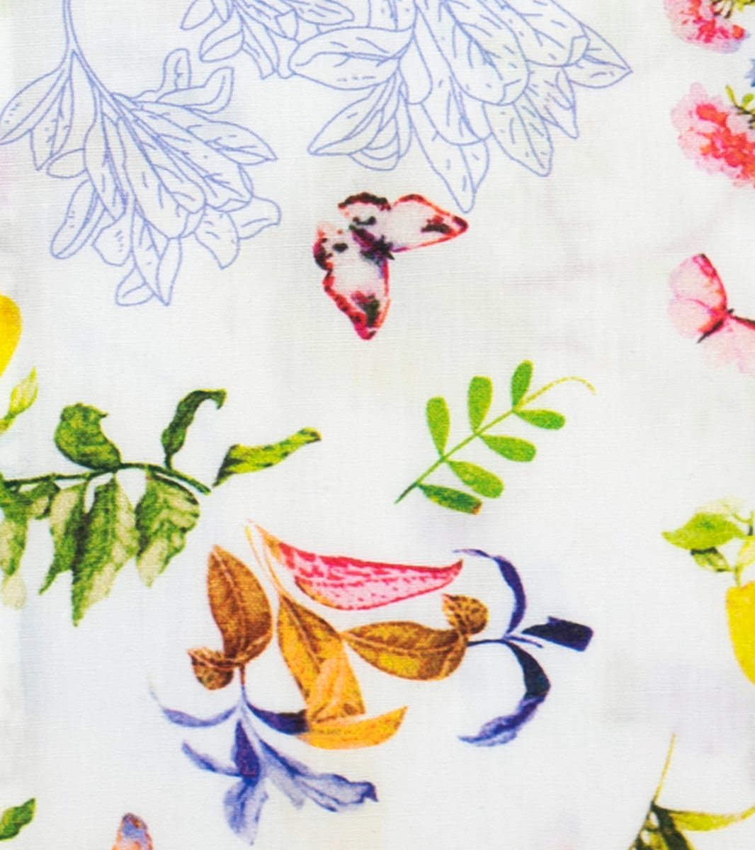 Bowles Dress Shirt in White Rotate View