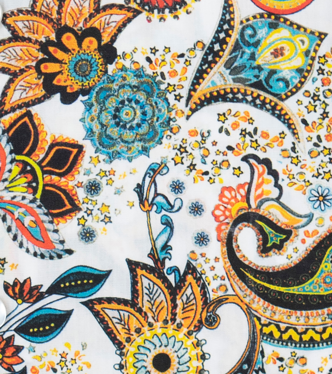 Hafley Dress Shirt in Floral Rotate View