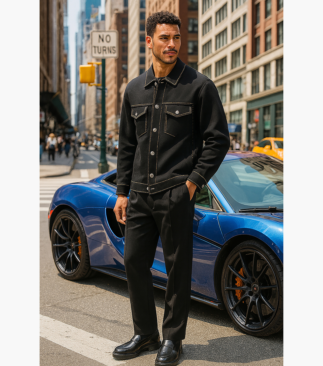 Hugo in Black Rotate View