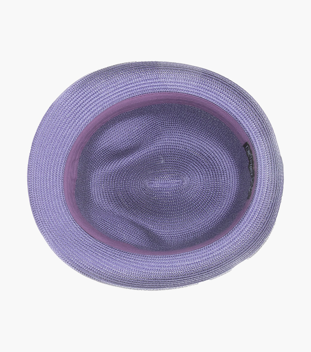 Belmont Fedora in Dark Blue Rotate View