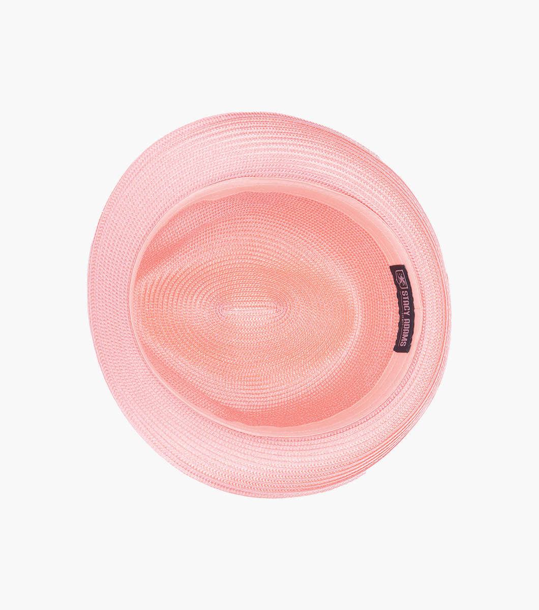 Belmont Fedora in Pink Rotate View