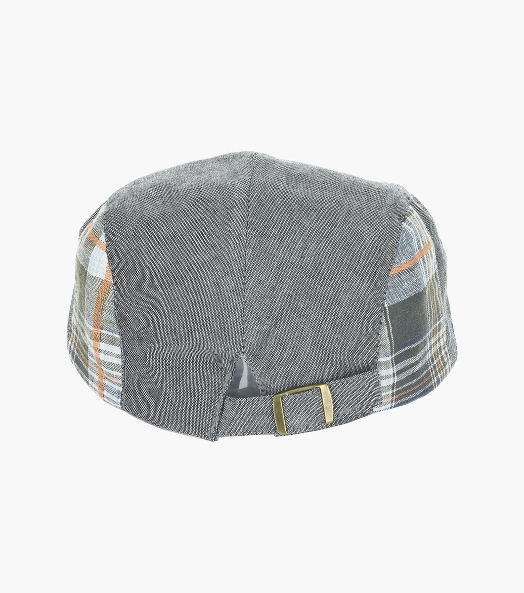 Jeff Flat Cap in Charcoal Rotate View