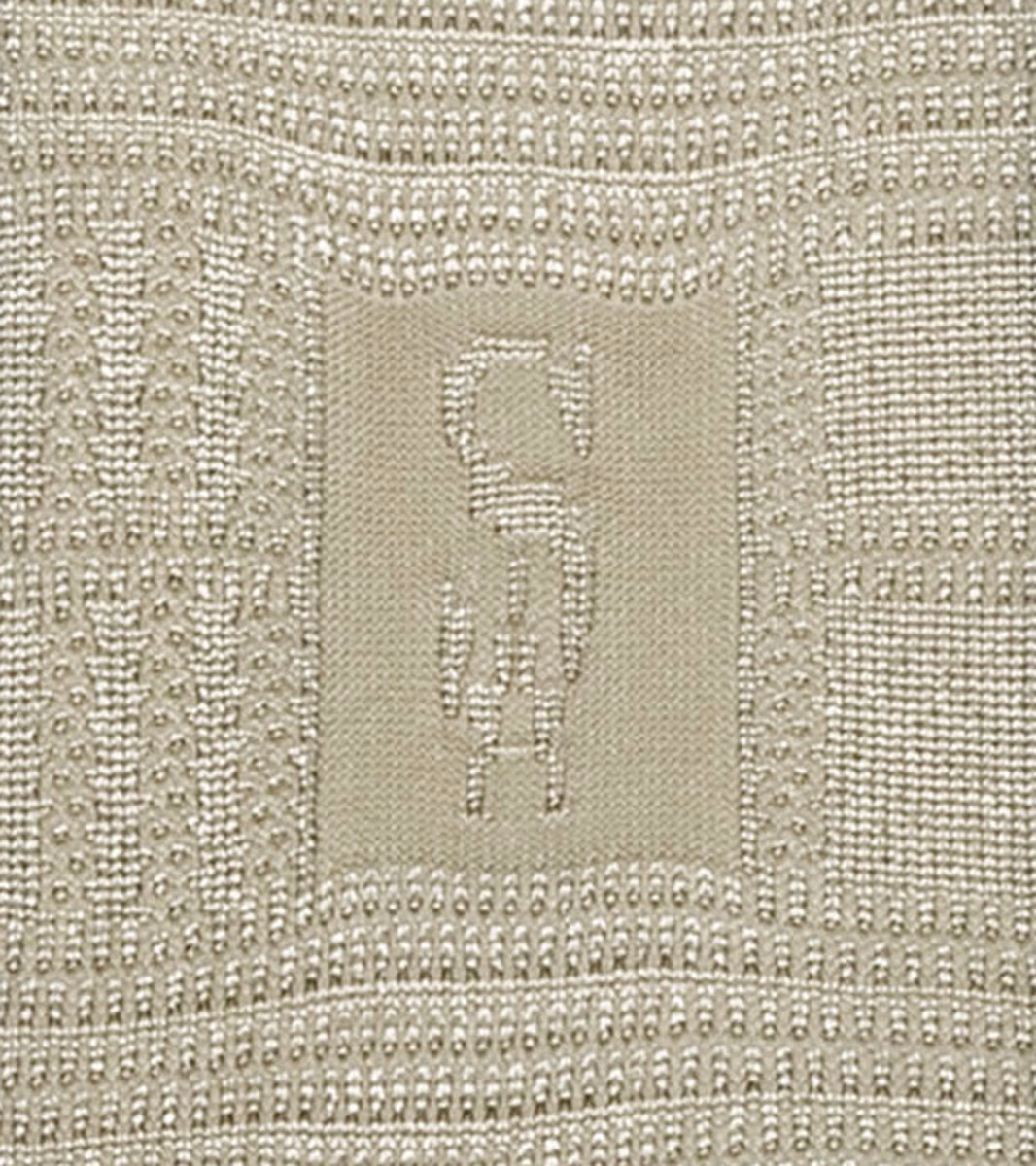 Tonal Plaid in Ivory, View 4