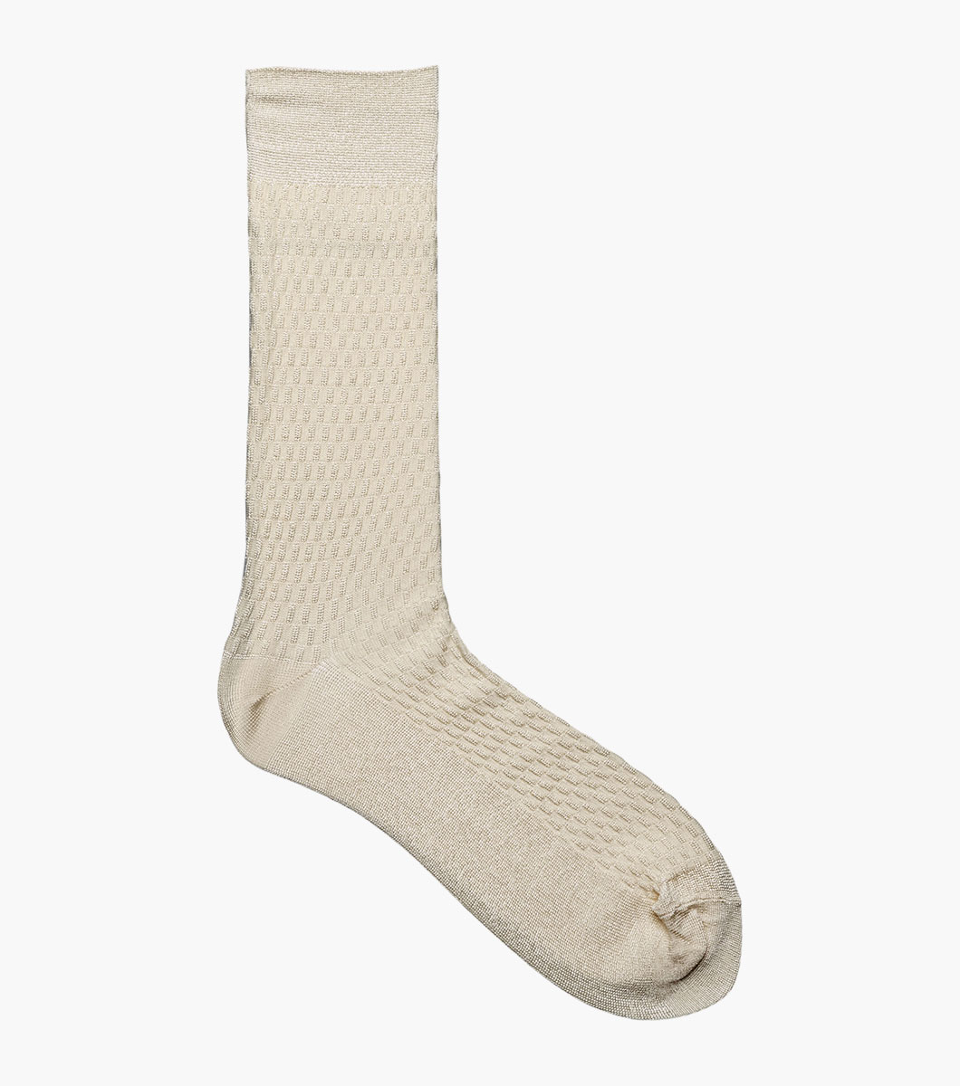 Basket Weave in Ivory, View 3