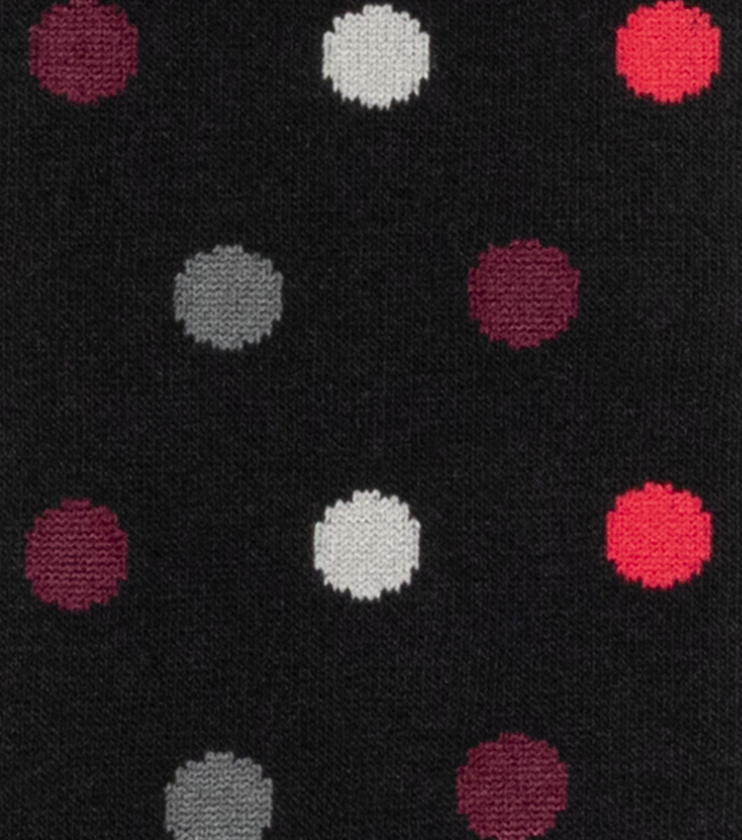 Oversize Polka Dots in Red Rotate View