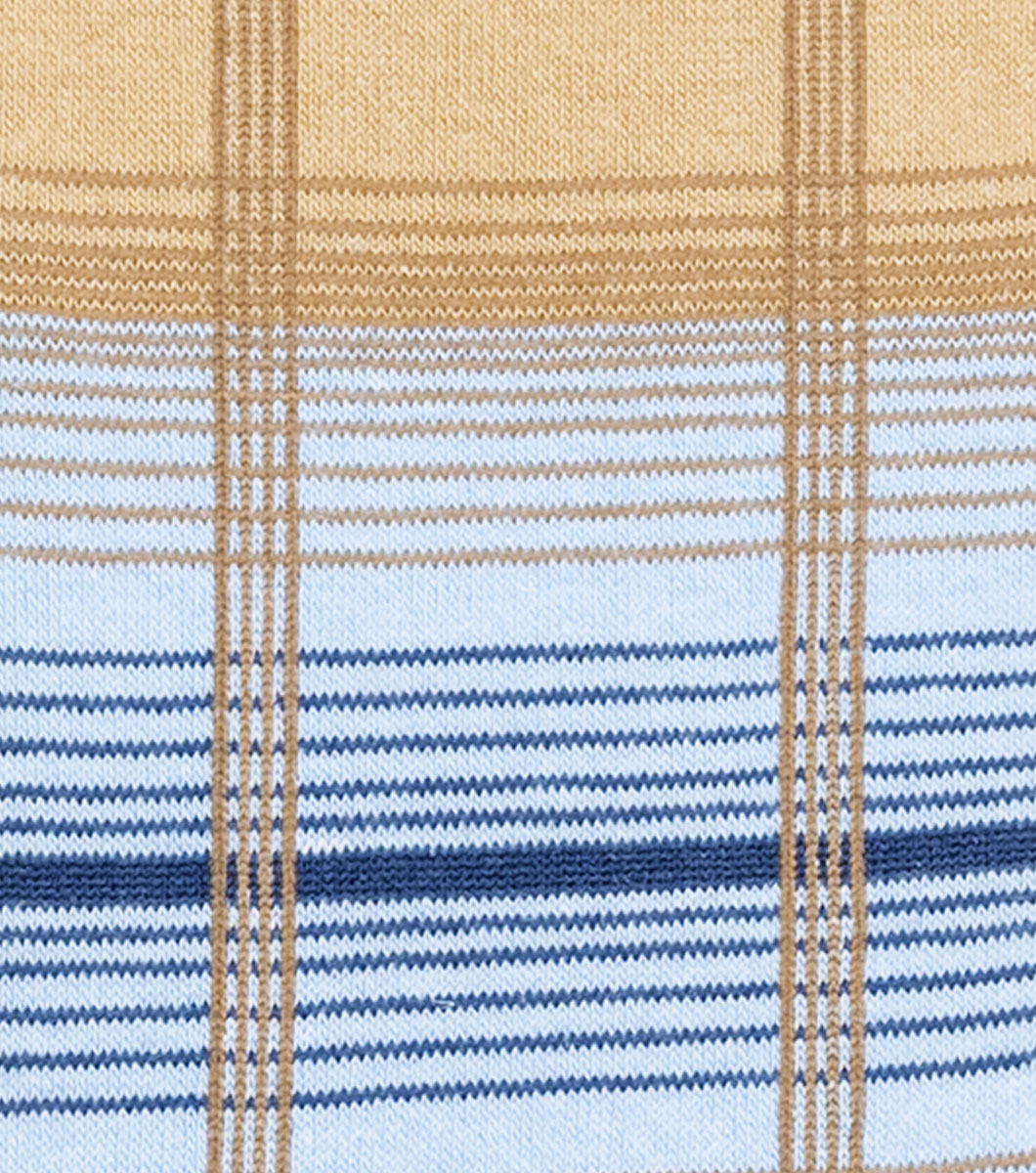 Tri-Color Plaid in Tan Rotate View