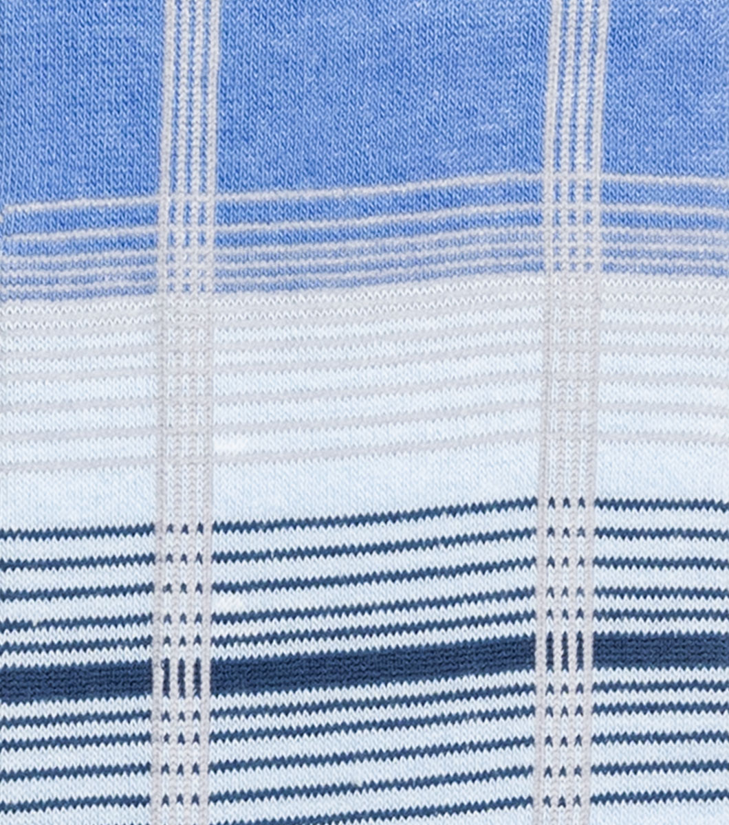 Tri-Color Plaid in Blue Rotate View