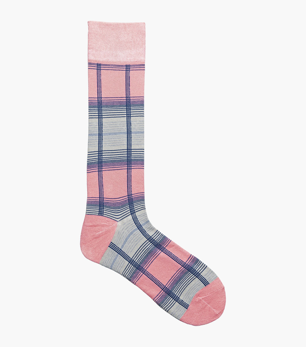 Tri-Color Plaid in Pink Rotate View