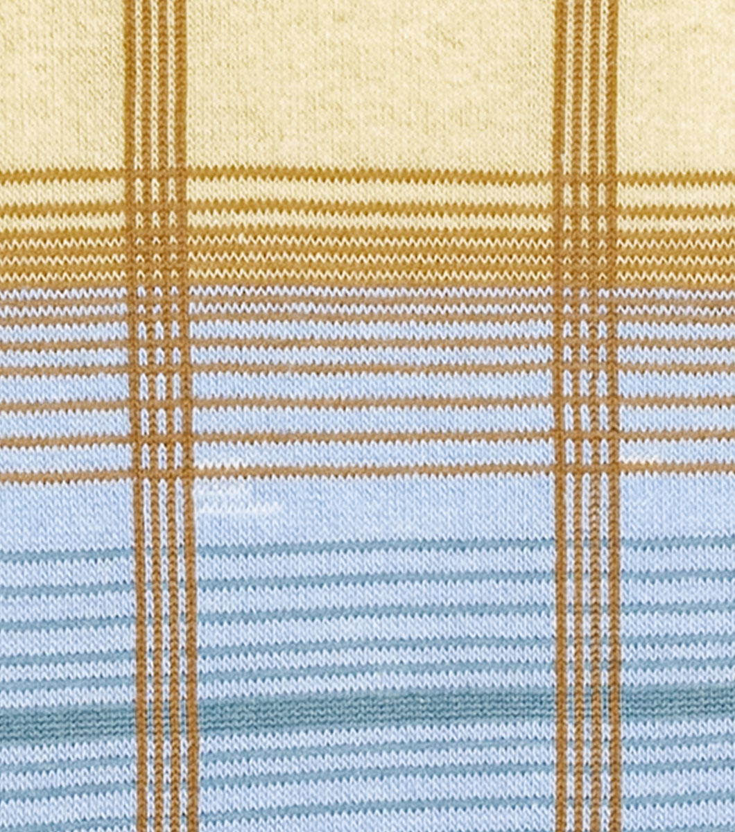 Tri-Color Plaid in Yellow Rotate View