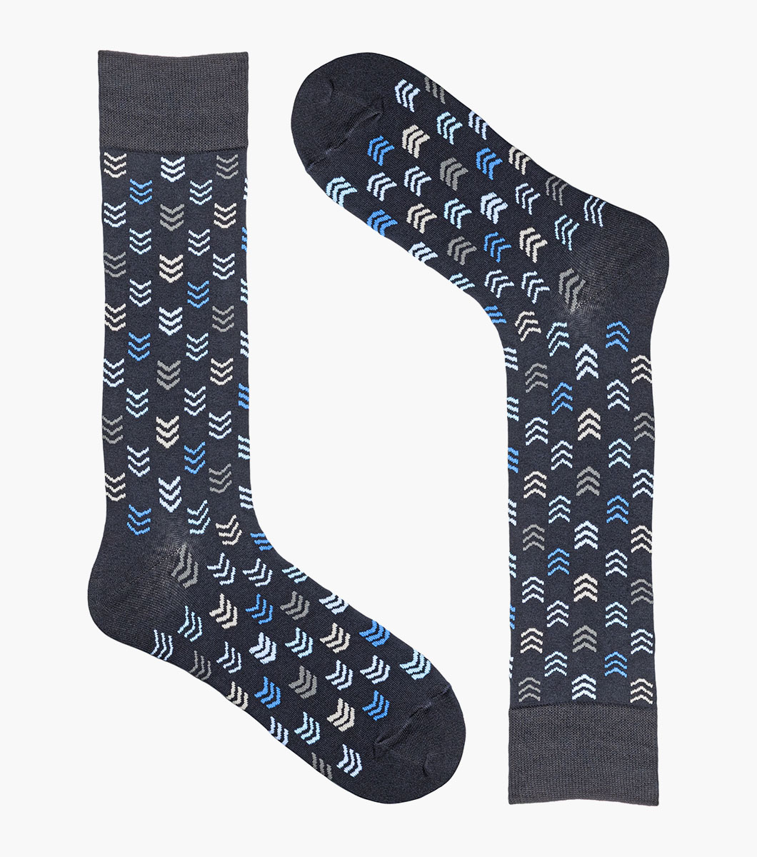 Mini Chevron in Navy Rotate View