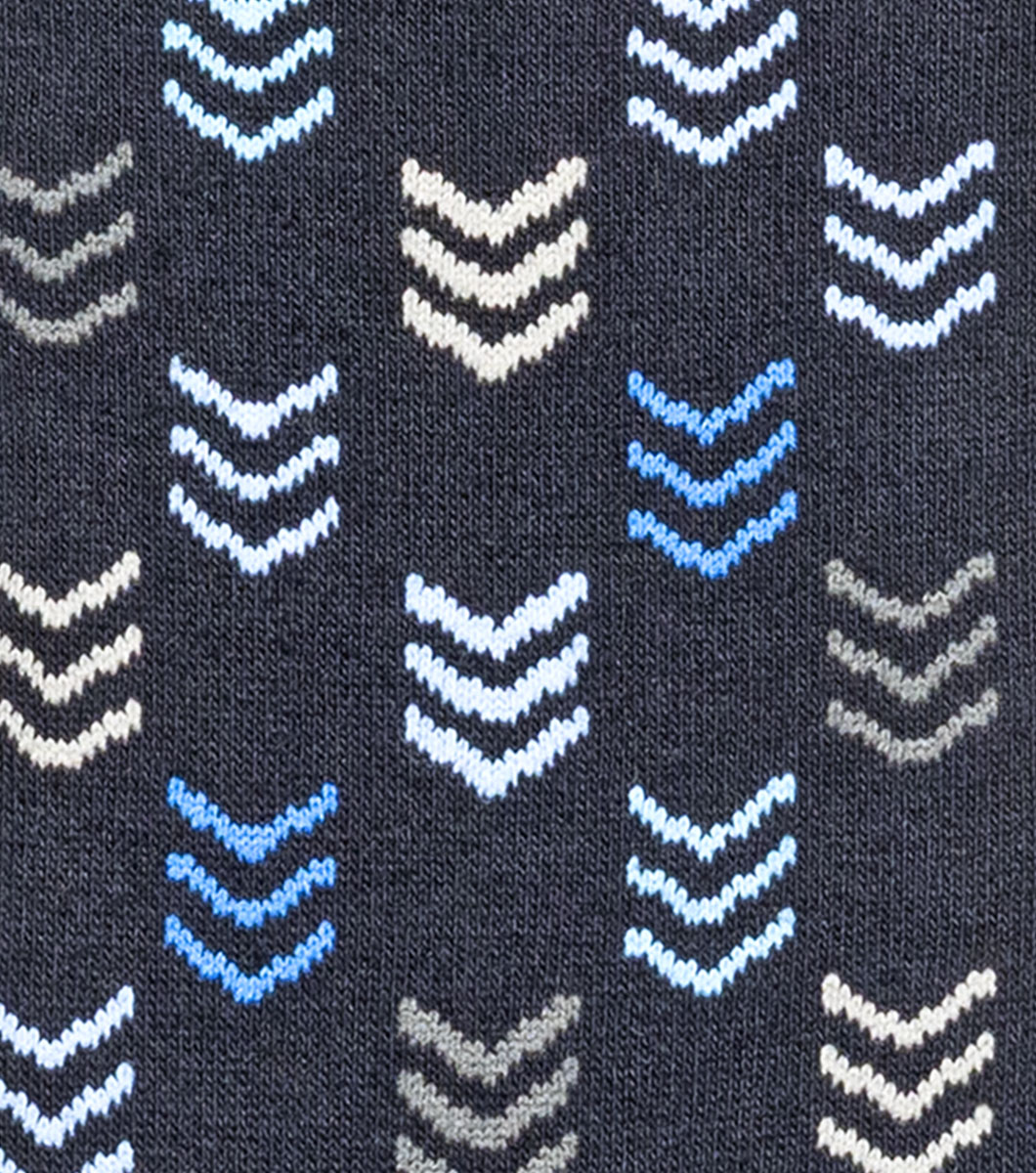 Mini Chevron in Navy Rotate View