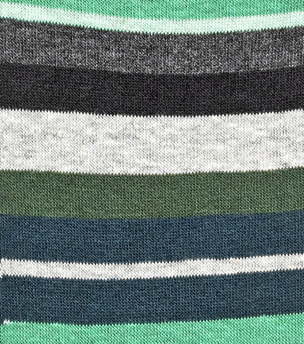 Assorted Stripe in Green Multi Rotate View