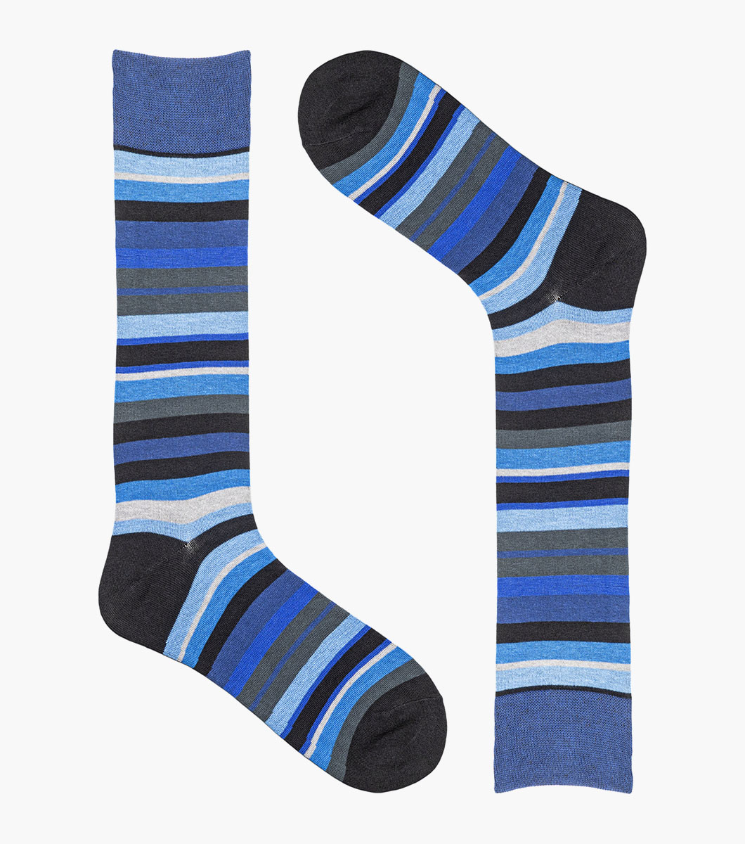 Assorted Stripe in Blue Multi Rotate View