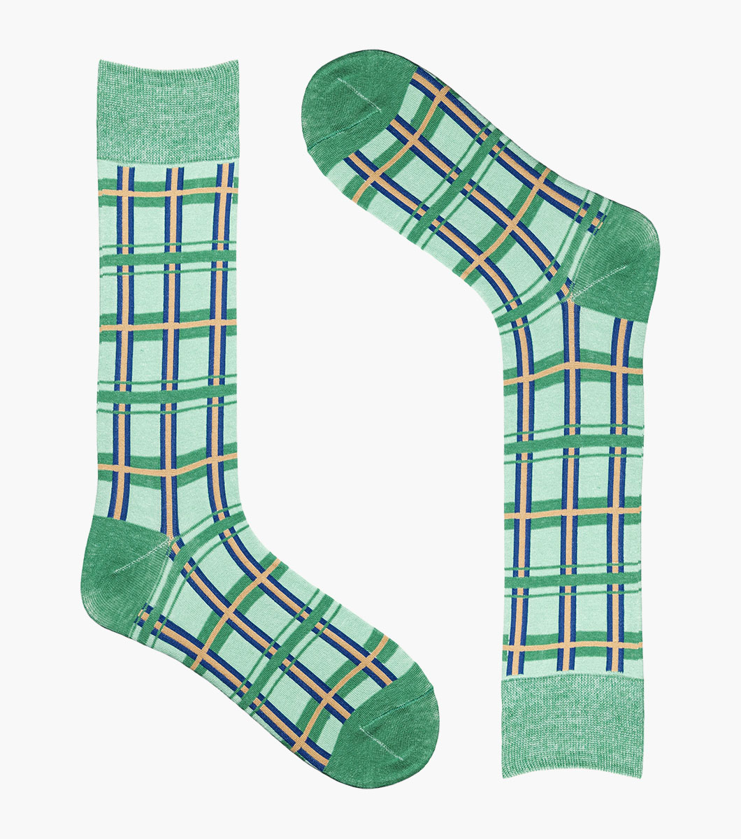 Geometric Lines in Green Multi Rotate View