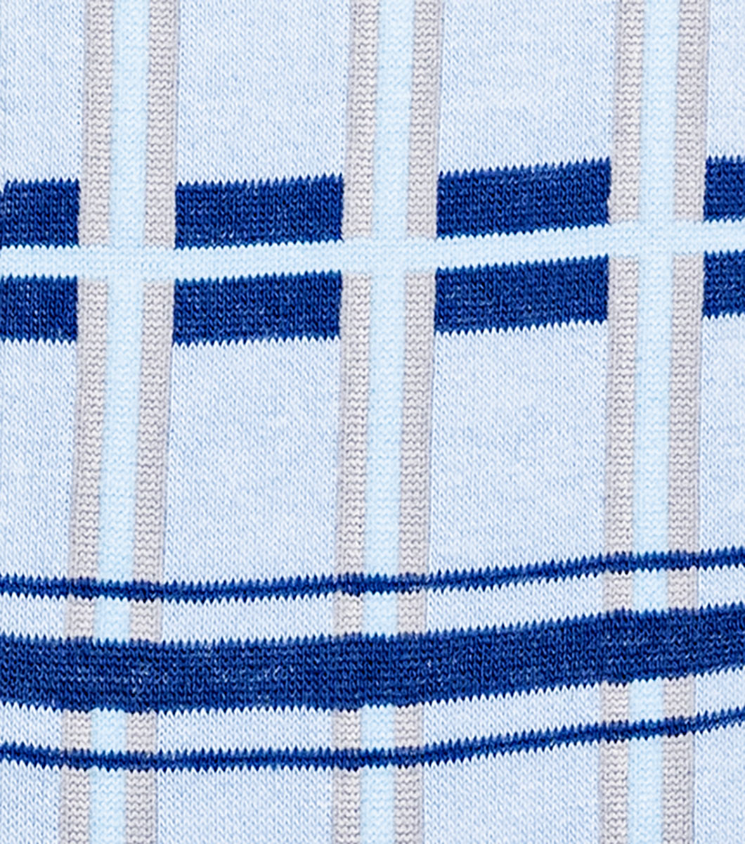 Geometric Lines in Light Blue Rotate View