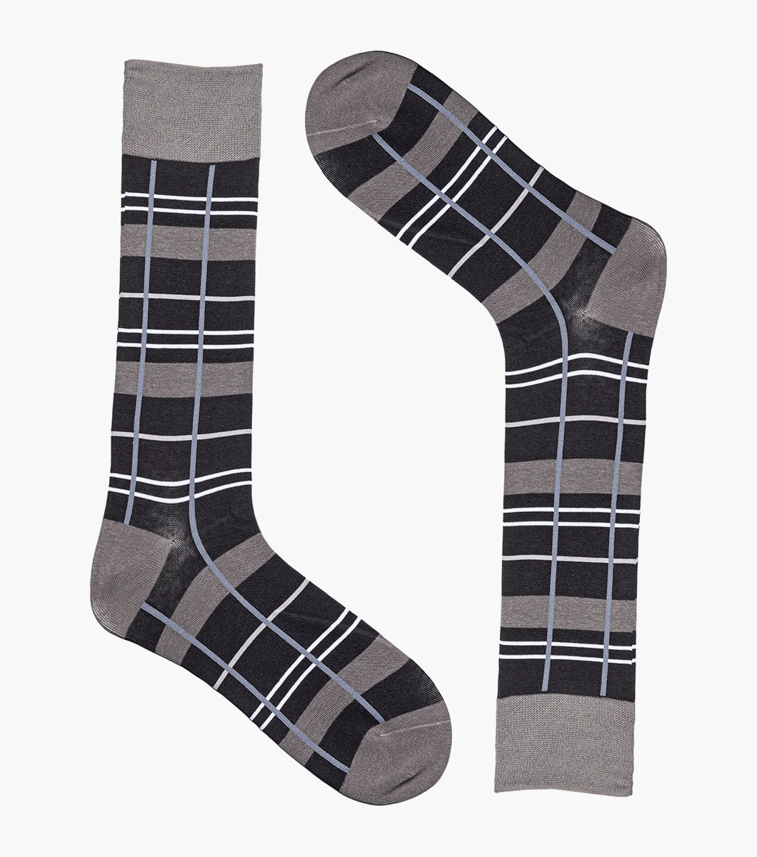 Alternating Stripes in Black, View 2