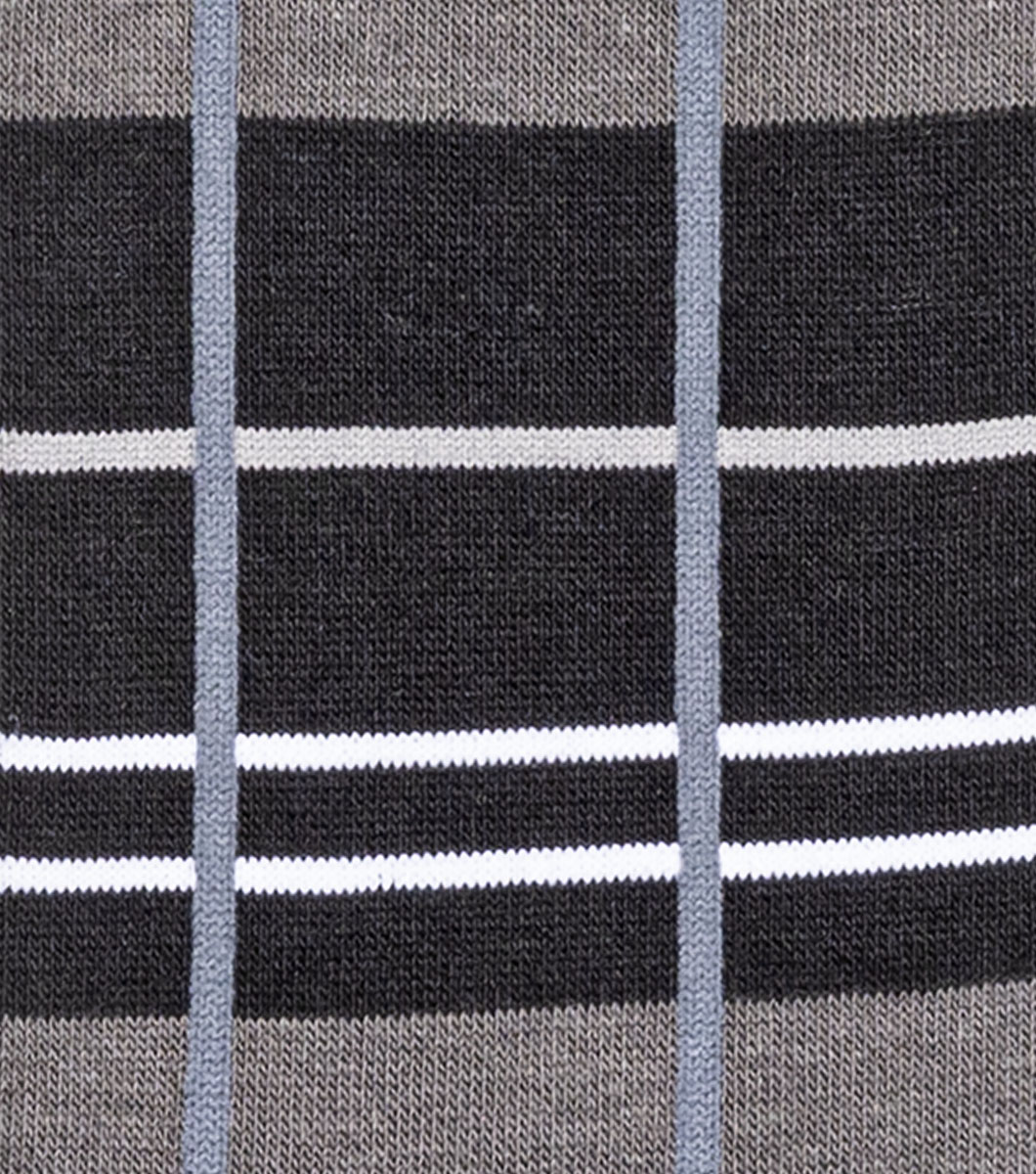 Alternating Stripes in Black, View 4