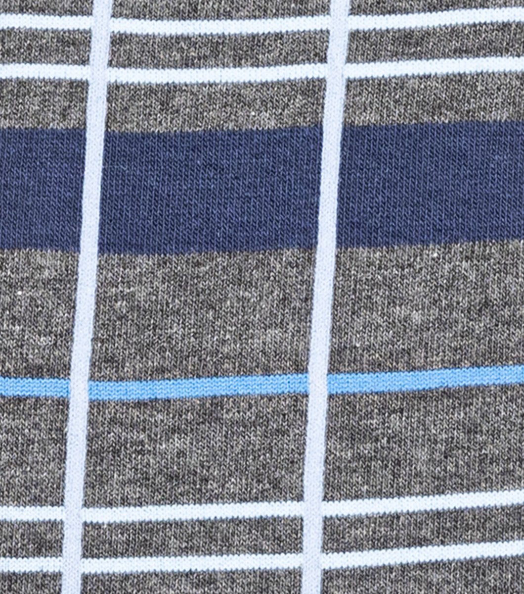 Alternating Stripes in Blue Multi, View 4