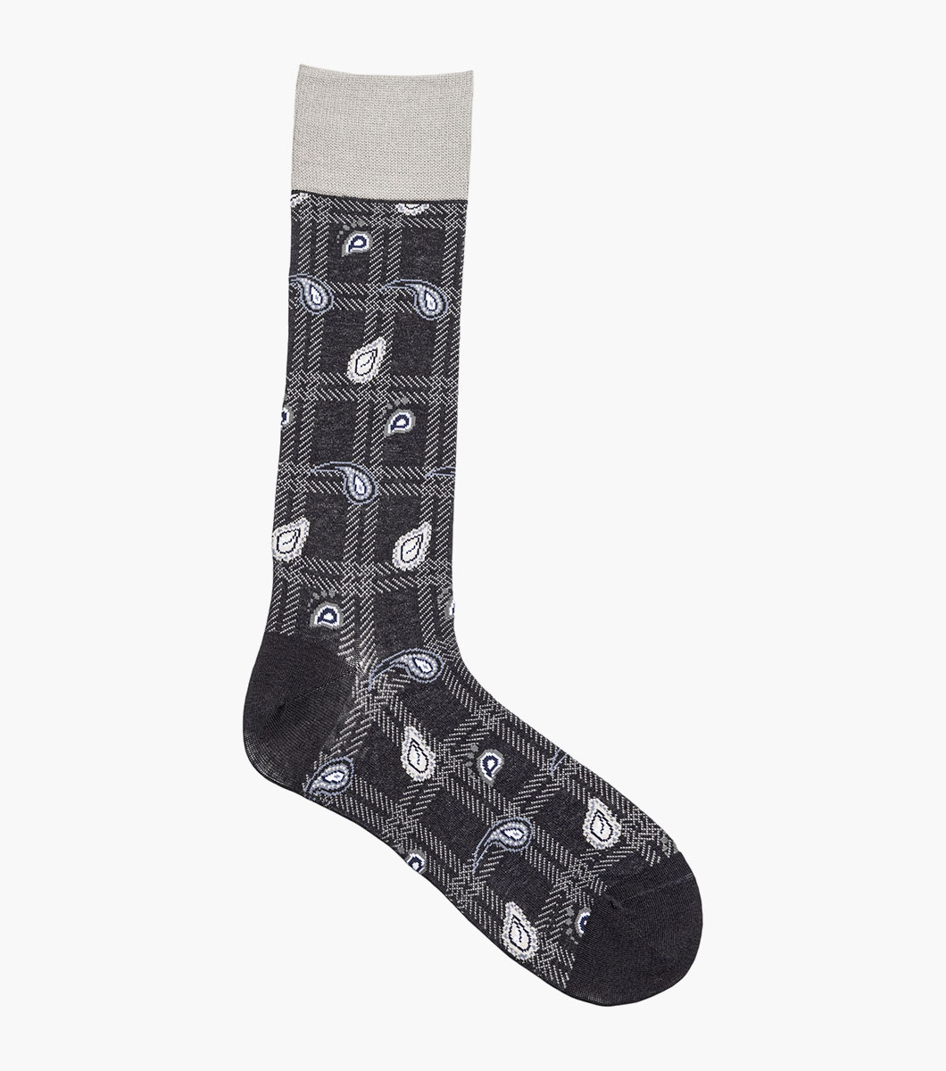 Plaid Teardrop in Black, View 3