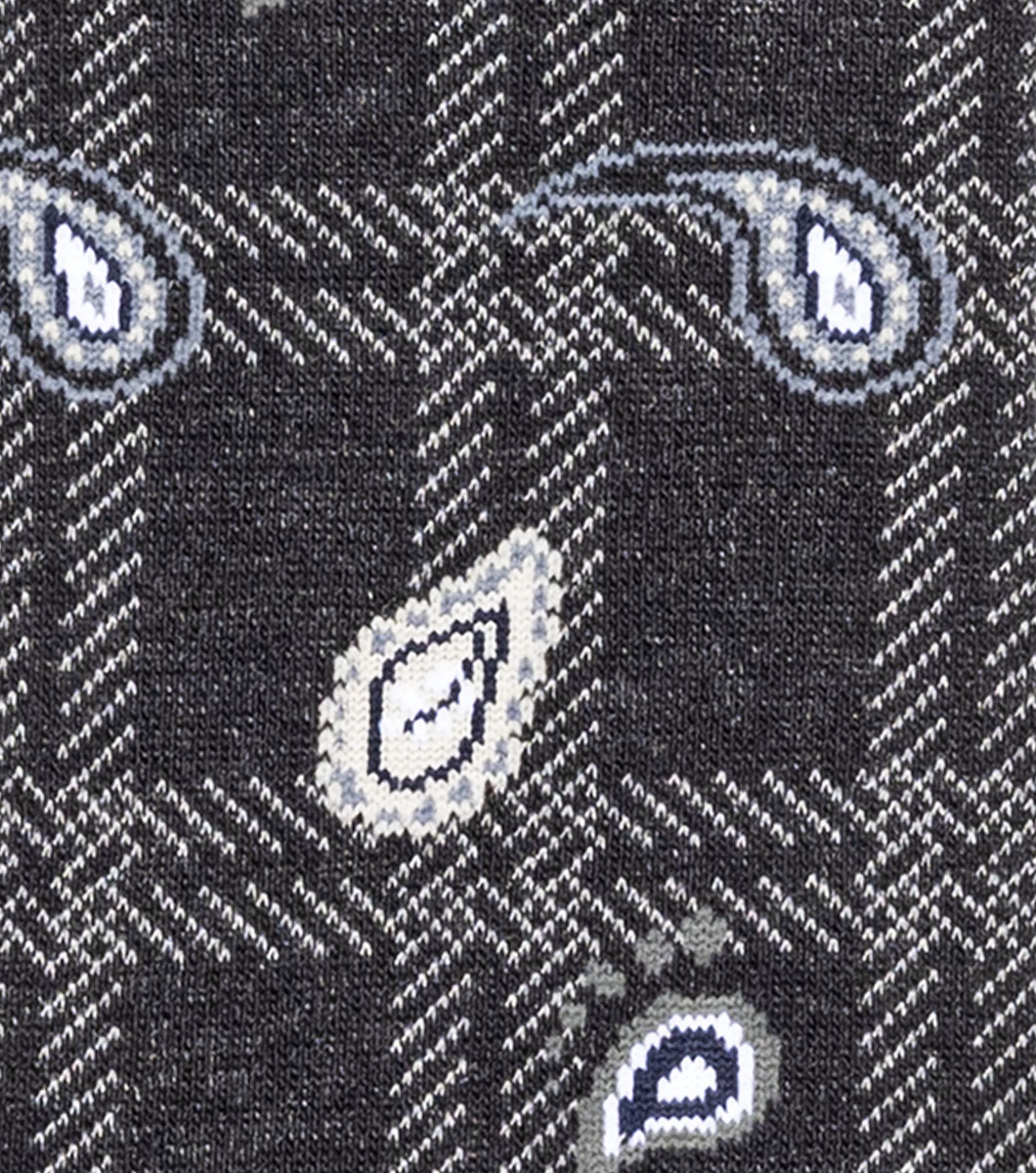 Plaid Teardrop in Black, View 4