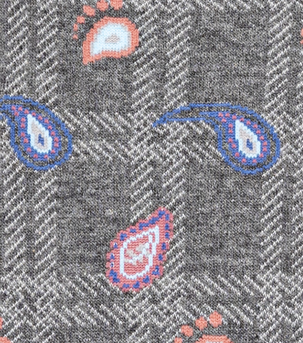Plaid Teardrop in Gray, View 4