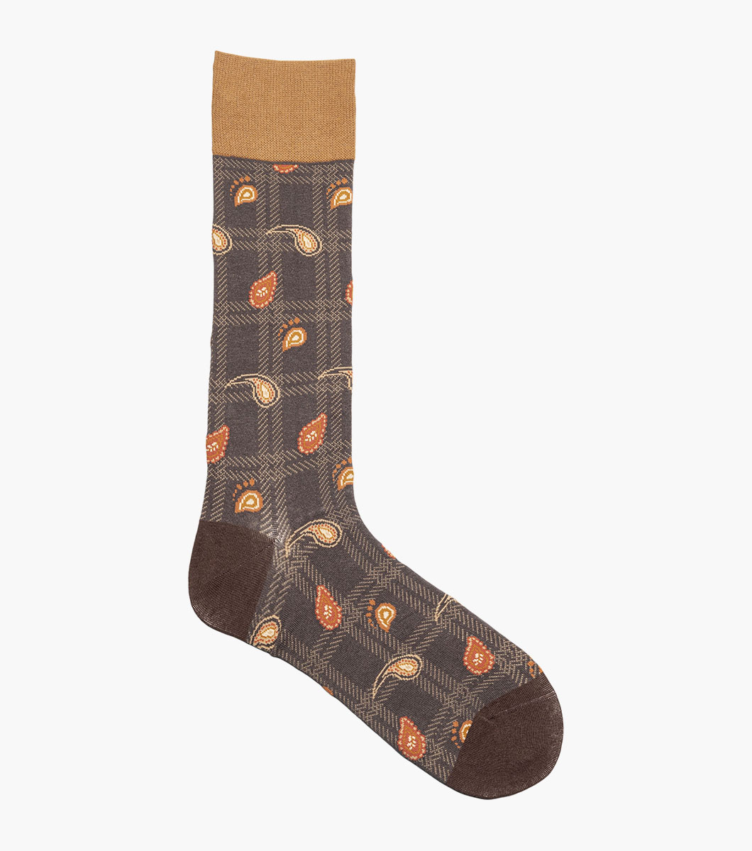 Plaid Teardrop in Brown, View 3