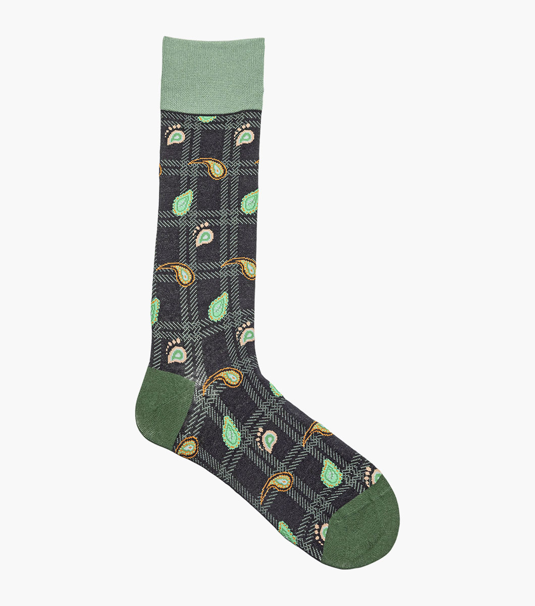 Plaid Teardrop in Green, View 3
