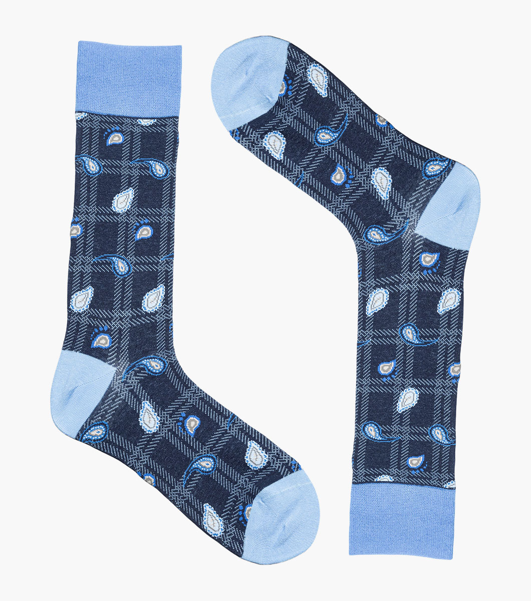 Plaid Teardrop in Blue, View 2