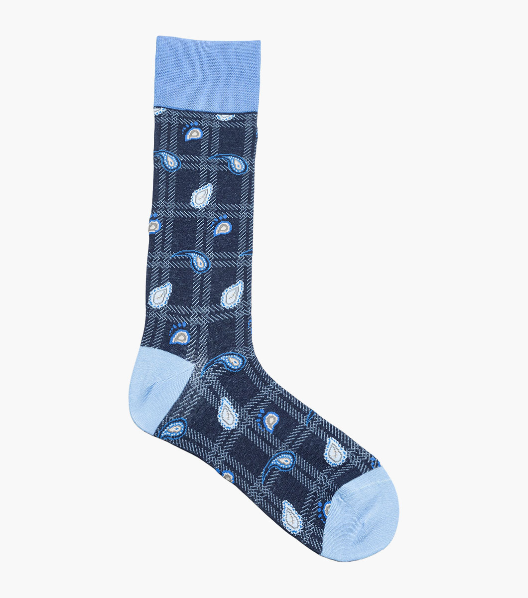 Plaid Teardrop in Blue, View 3