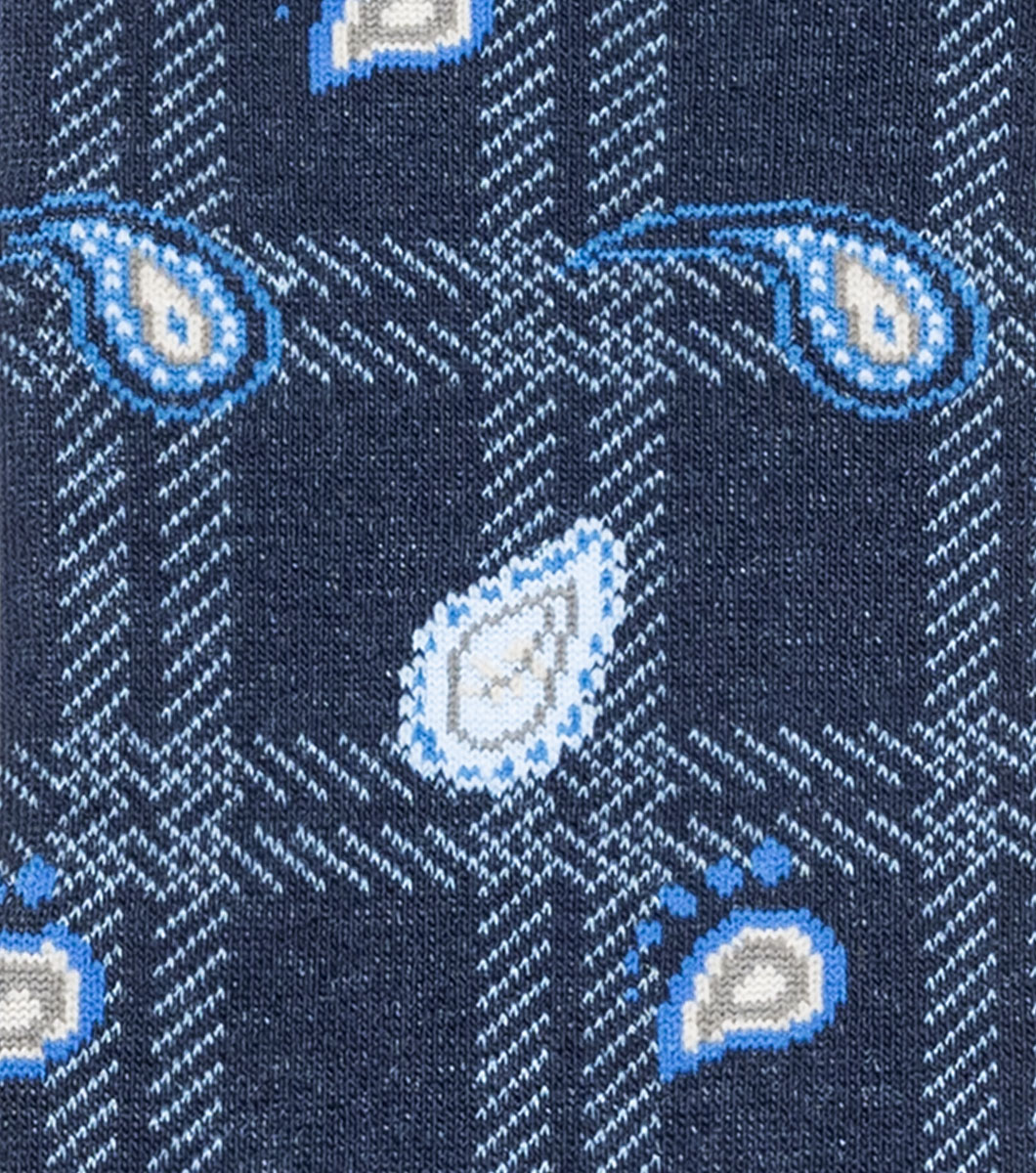 Plaid Teardrop in Blue, View 4