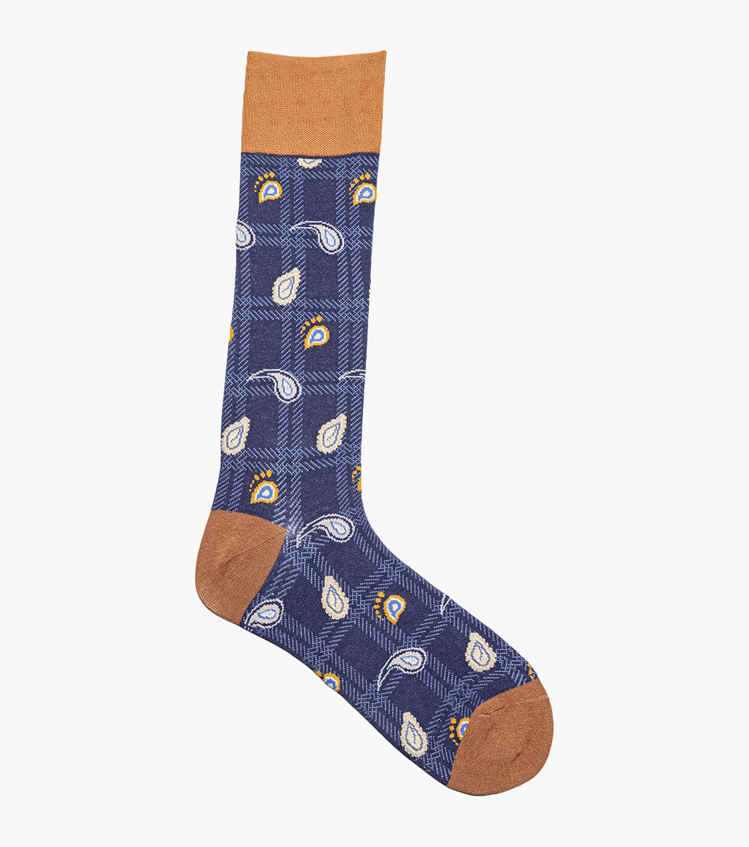 Plaid Teardrop in Navy, View 3