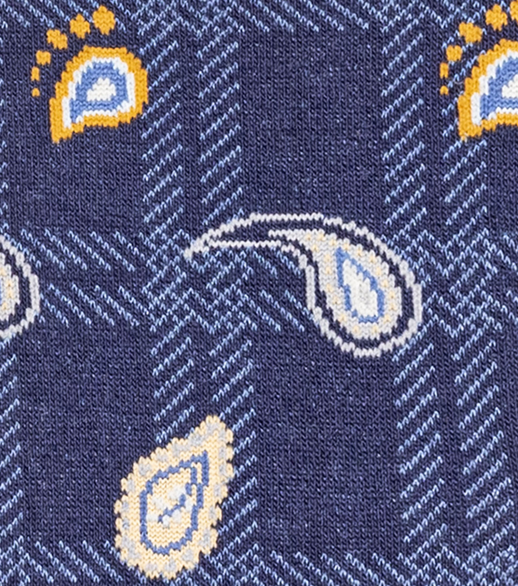 Plaid Teardrop in Navy, View 4