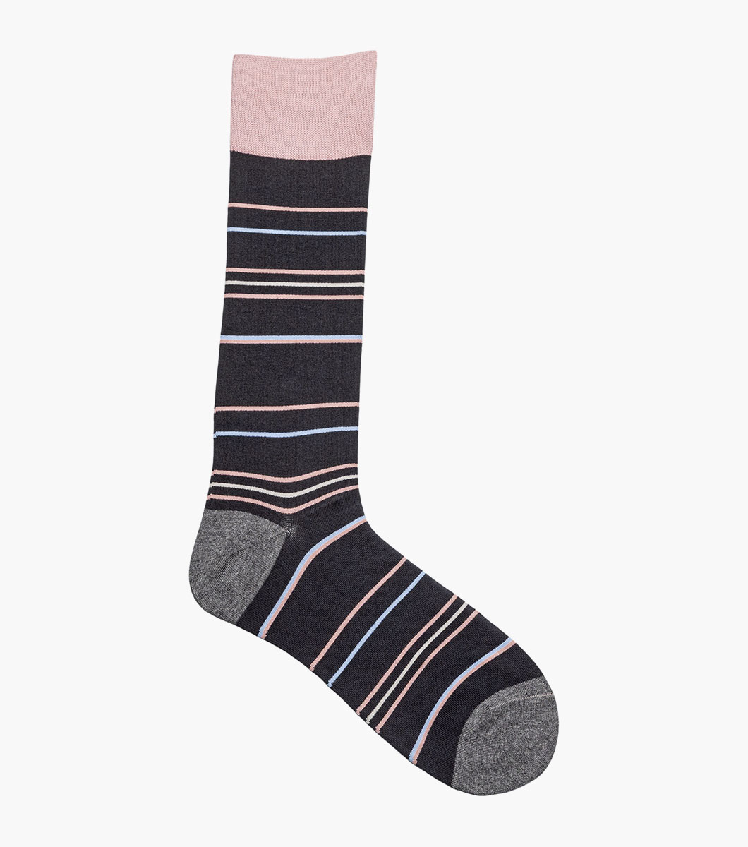 Narrow Stripes in Black Multi, View 3
