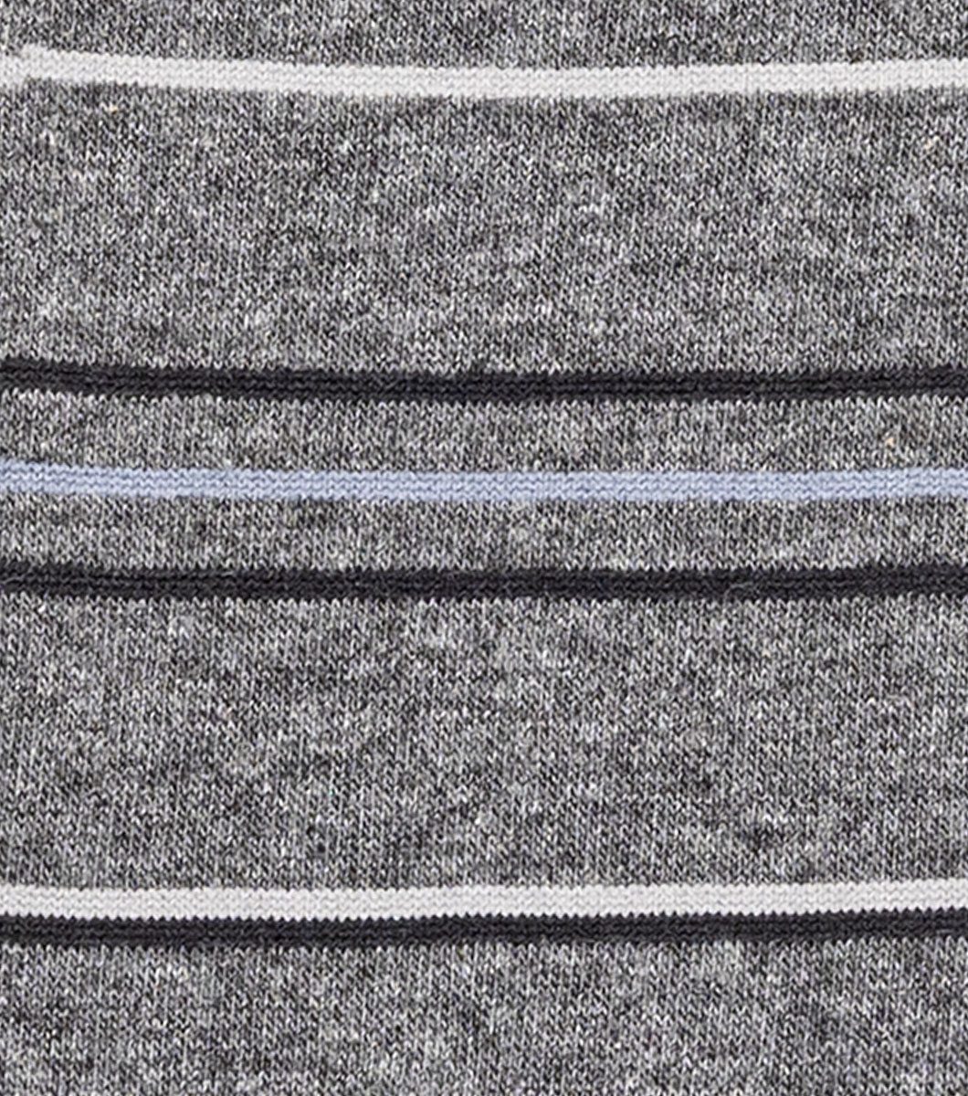 Narrow Stripes in Charcoal, View 4