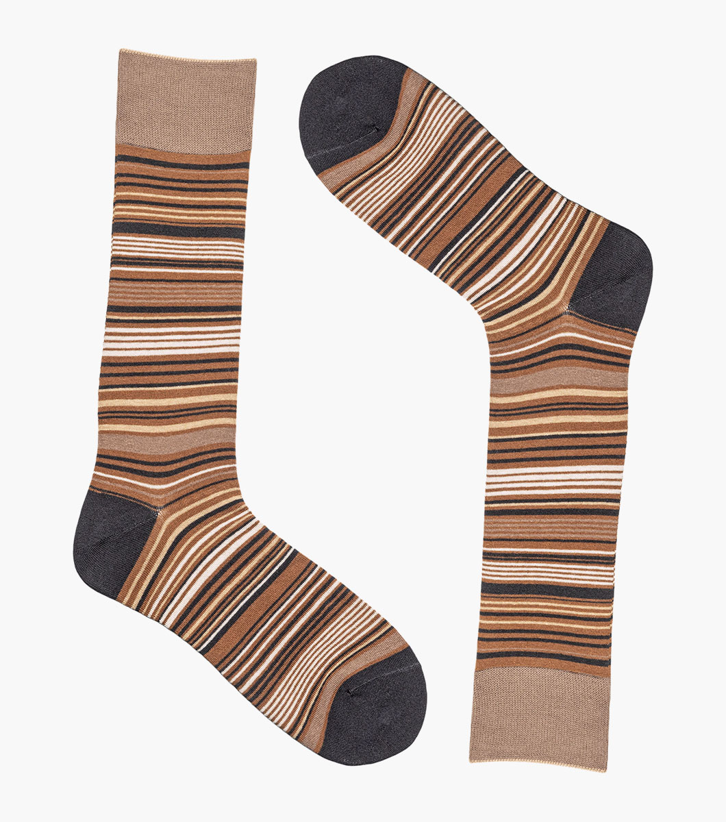 Multi-Stripe in Brown, View 2