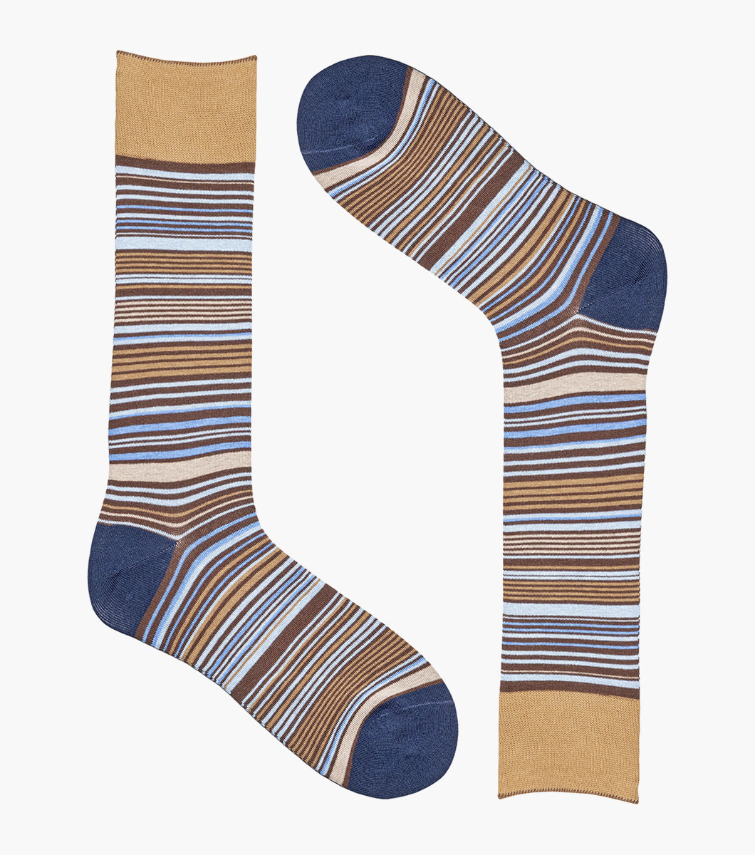 Multi-Stripe in Brown Multi, View 2