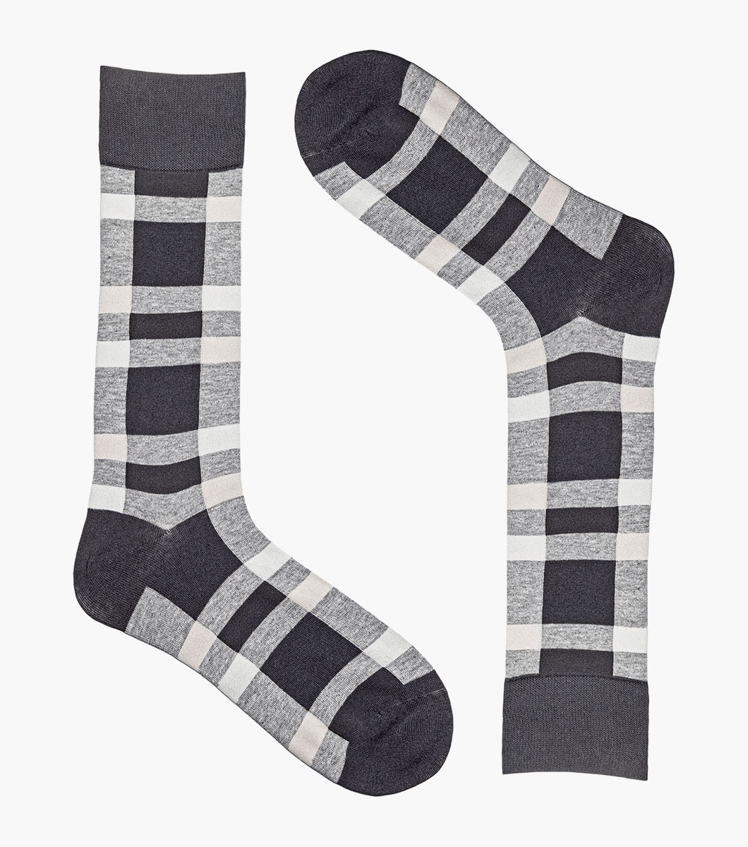 Split-Stripes in Black Multi, View 2