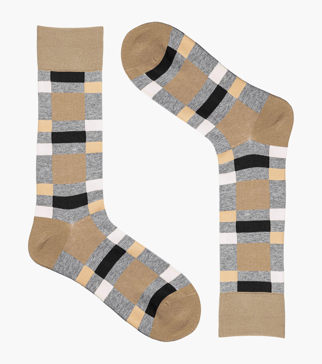 Split-Stripes in Gray Multi, View 2