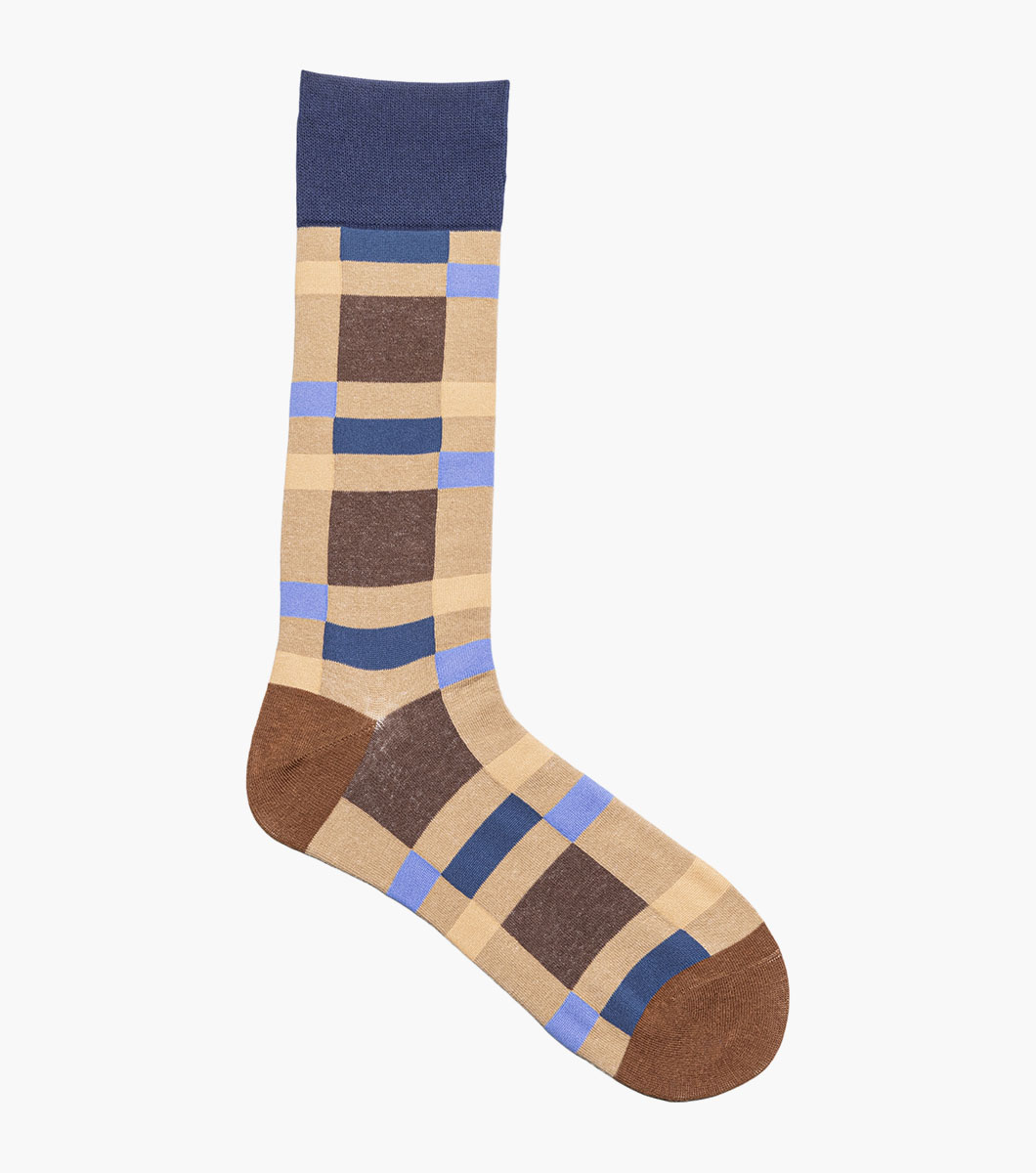 Split-Stripes in Brown Multi, View 3