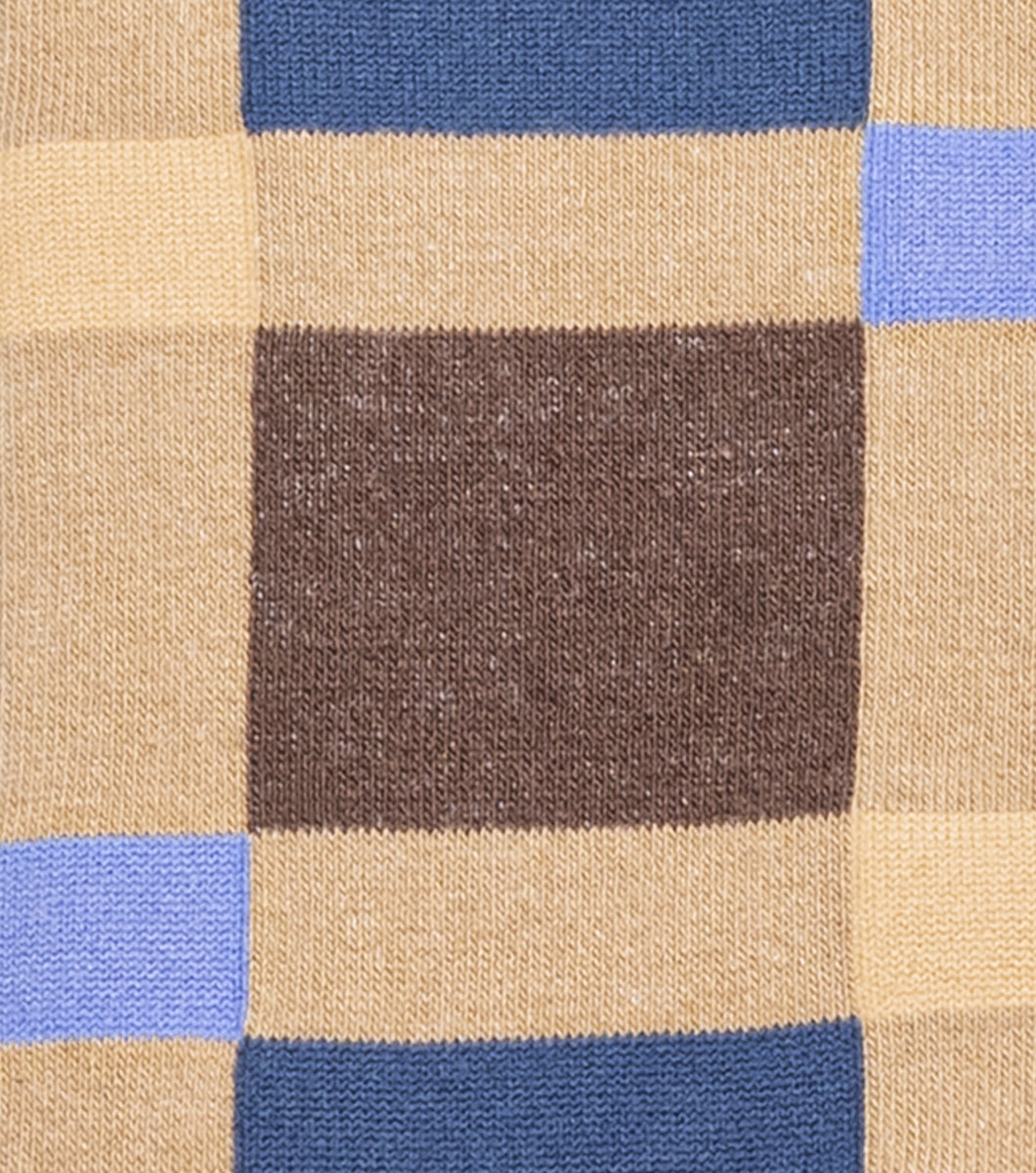 Split-Stripes in Brown Multi, View 4