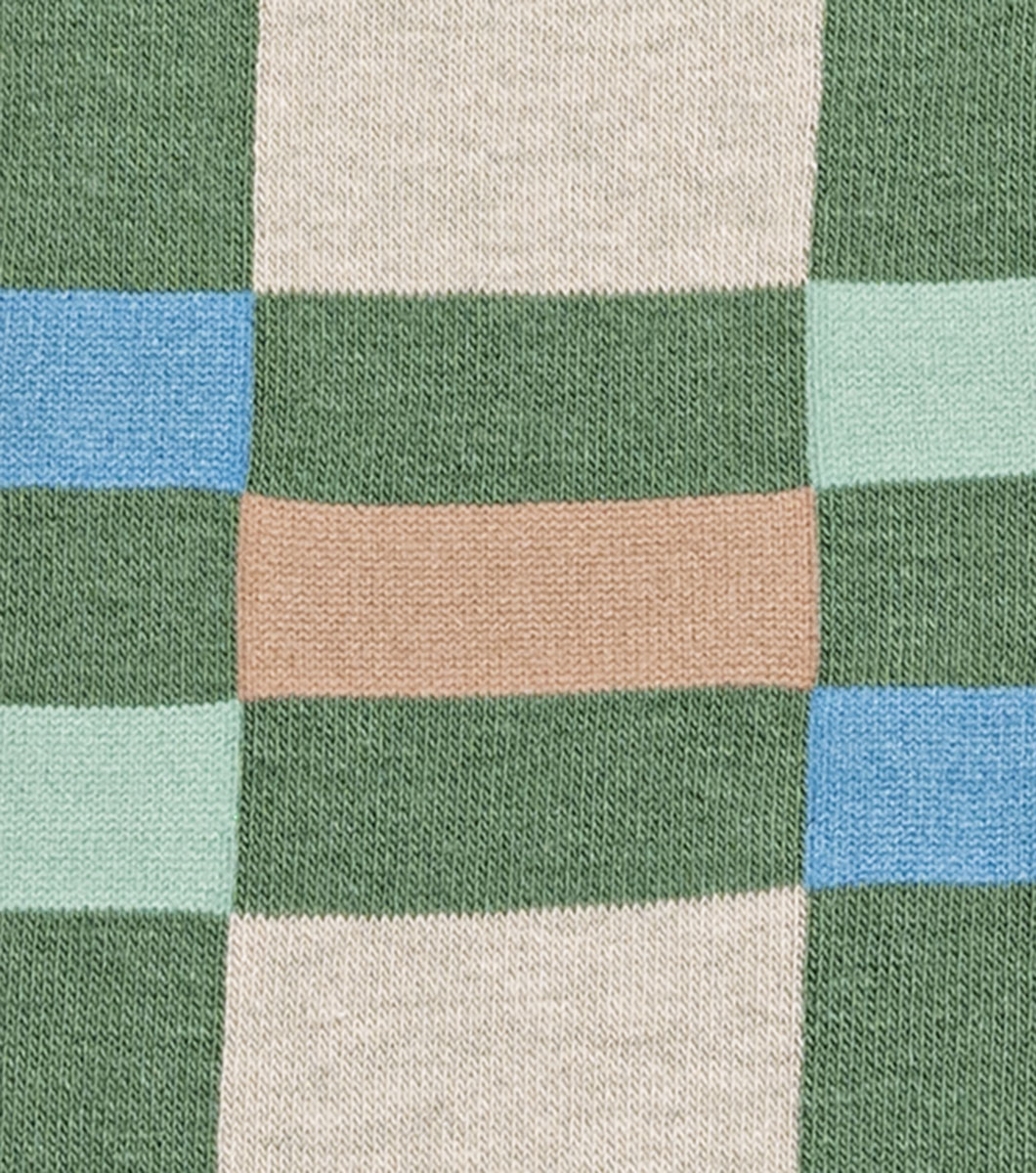 Split-Stripes in Green Multi, View 4